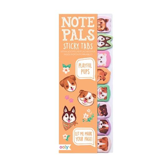OOLY Note Pals Playful Pups Sticky Tabs